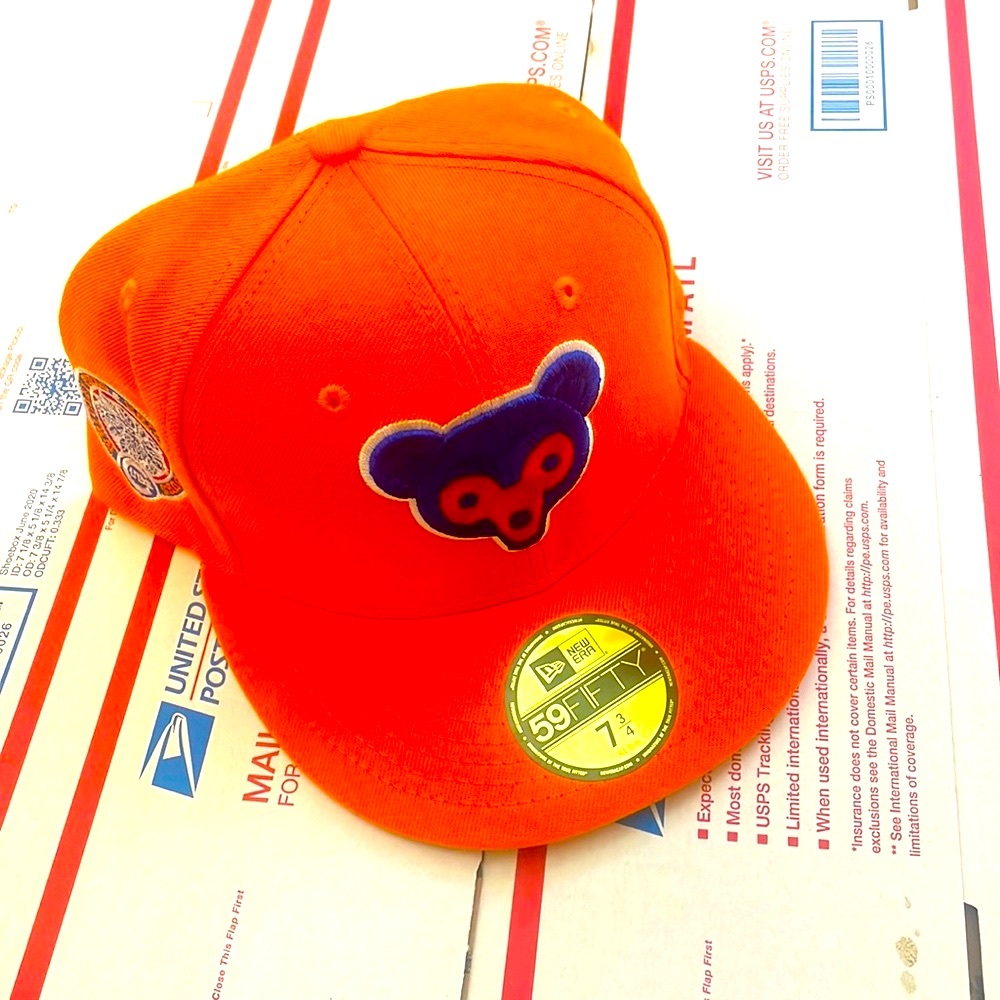 LEADERS 1354 x New Era - Chicago Cubs Serape UV Limited Fitted Hat 7   3 / 4